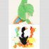Dog Plush Doll Toy Cartoon Ostrich Animals Bite Resistant Squeaky Plush Doll Teeth Cleaning Interactive Chew Toy For Puppy Dogs Cat Kitten orange As shown