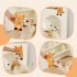 Dog Plush Toys Bite Resistant Cartoon Fox Monkey Squeaky Toys Outdoor Interactive Accessories For Relieve Stress Boredom fox