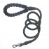Dog Rope Lead Leash Training Padded Handle Reflective Nylon Traction Rope blue