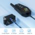 Dog Shock Collar Dog Training Collar with Remote Waterproof Anti Bark Training Collar Rechargeable Dog Shockers Black