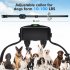Dog Shock Collar Dog Training Collar with Remote Waterproof Anti Bark Training Collar Rechargeable Dog Shockers Black