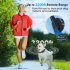 Dog Shock Collar Dog Training Collar with Remote Waterproof Anti Bark Training Collar Rechargeable Dog Shockers Black