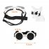 Dog Sunglasses  Dog Goggles With Ventilation Openings  UV Resistant Lenses  2 Adjustable Elastic Bands  Small Dog Sunglasses For Kittens And Puppies black