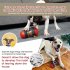 Dog Toy Tumbler Leaky Food Ball Elliptical Track Rolling Ball Slowly Feeding Protects Stomach Increase Intelligence Pet Supplies For Dogs Of All Sizes red