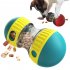 Dog Toy Tumbler Leaky Food Ball Elliptical Track Rolling Ball Slowly Feeding Protects Stomach Increase Intelligence Pet Supplies For Dogs Of All Sizes green
