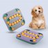 Dog Track foraging Plate Anti choking Slow Food Bowl Interactive Training Toys Pet Supplies for Relieve Boredom Grey