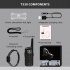 Dog Training Collar Wrap Around Shock Remote Control W 3 Training Modes Sound  Vibration  And Adjustable Shock Levels  Dog Anti barking Collar black A drag