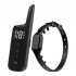 Dog Training Collar Wrap Around Shock Remote Control W 3 Training Modes Sound  Vibration  And Adjustable Shock Levels  Dog Anti barking Collar black A drag
