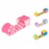 Dog Training Interactive Dog Puzzle Toys Educational Natural Foraging Skills Portable Pet Snuffle Toy For Fun Puppy Training Unicorn color 10cm Dole roll