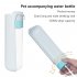 Dog Water Bottle Foldable Dispenser Lightweight Leak Proof Portable Travel Dog Water Dispenser Essential Puppy Gear Drinking Feeder For Outdoor Walking Hiking L