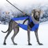 Dog Winter Warm Coat With Zipper Windproof Waterproof Warm Cold Resistant Dog Snow Jacket Vest For Small Medium Large Dogs Royal blue L