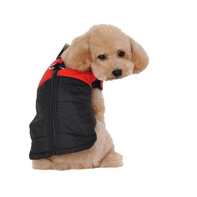 Doggie Puppy Comfortable Warm Vest Jacket Coat Pet Ski Vest Waterpoof Sport Clothes Blue S