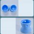 Dogs Silicone Food Slow Feeder Toy With Strong Suction Cup Anti Choke Large Capacity Food Dispenser For Medium Large Dogs  18 x 11cm  blue