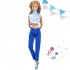 Doll Clothes 5 Sets of T shirt and Pants Fashion Daily Wear dolls