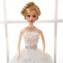 Doll Furnishing Articles Chinese Doll with Elegant Paillette Wedding Gown Wedding Doll Toy