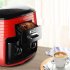 Domestic Double cup Drip Coffee  Machine Steam Tea Dispenser Tea Brewer Red