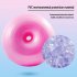 Donut Exercise Ball Workout Core Training Ball Swiss Stability Ball For Yoga Pilates Balance Training In Gym Office Classroom 50cm Blue with pump