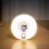 Donut Kitten Led Night Light Usb Rechargeable Motion Sensor Bedroom Bedside Table Lamp White