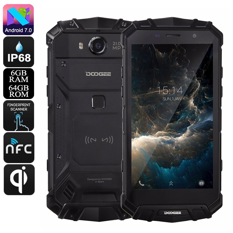Original DOOGEE S60 5.2 Inch Smartphone Black