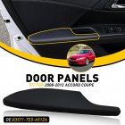 Door Panels Armrest Lid Front Door Panel Armrest Cover Protector Compatible For 2008-2012 Accord Coupe Replaces 83571-TE0-A51ZA 83521-TE0-A51ZA Left
