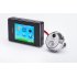 Door Peephole Camera System comes with a DVR as well as a Wired Video Camera that features a 170 Degree View and 2 8 Inch Display