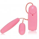 Double Bullet Vibrator Nipple Clit Dildo Clit Stimulate Clitoris Powerful Adult Toys & Anal Vibrator For Couples Pleasure pink