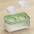 Double Cat Dog Bowl Food Water Ceramic Bowl Adjustable Oblique Neck Protection Pet Feeder For Kitten Puppy yellow