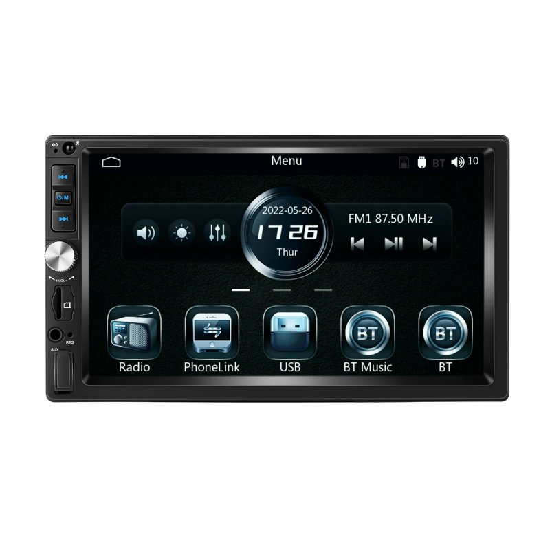 2 Din Car Radio Stereo CarPlay Android-Auto Bluetooth MP5