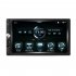 Double Din 7 Inch Car Stereo Radio Compatible For Carplay Android Auto Mirror Link Function MP5 Player 7012B black