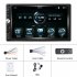 Double Din 7 Inch Car Stereo Radio Compatible For Carplay Android Auto Mirror Link Function MP5 Player 7012B black