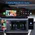 Double Din 7 Inch Car Stereo Radio Compatible For Carplay Android Auto Mirror Link Function MP5 Player 7012B black