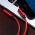 Double Elbow 90 Degree Micro Usb Type c Data Cable Fast Charging Cable For Laptop Phone Charger Line Red micro Android interface 0 25m