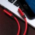 Double Elbow 90 Degree Micro Usb Type c Data Cable Fast Charging Cable For Laptop Phone Charger Line Red type C interface 1 meter