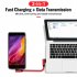 Double Elbow 90 Degree Micro Usb Type c Data Cable Fast Charging Cable For Laptop Phone Charger Line Red type C interface 1 meter
