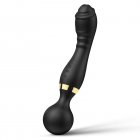 Double Ended Vibrating Wand Silicone Massager G Spot Vibrator 8 Unique Vibrating Functions Dildo Adult Sexy Product
