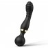 Double Ended Vibrating Wand Silicone Massager G Spot Vibrator 8 Unique Vibrating Functions Dildo Adult Sexy Product Type B   purple