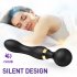Double Ended Vibrating Wand Silicone Massager G Spot Vibrator 8 Unique Vibrating Functions Dildo Adult Sexy Product Type B   purple