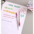 Double Head Marker Pen Multi Color Watercolor Water Based Hand Account Painting Pen Stationery Office Stationery R11 wine red 15cm