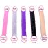 Double Head Tpe Color Crystal Simulation Penis Gay Female Masturbation Device Massage Device Black 31 5cm Double Head Medium M