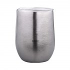 Double Layer Anti scalding Water  Cup 304 Stainless Steel Coffee Cup Household Tableware As shown