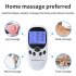 Double Output DC Cervical Vertebra Massager Instrument Electric Neck Shoulder Massager Mini Multifunctional Massage Instrument opp bag