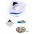 Double Side Magnetic Glass Cleaner for Washing Window Random Color Double sided magnetic 15 24mm