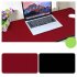 Double Sided Desk Mousepad Extended Waterproof Microfiber Gaming Keyboard Mouse Pad for Office Home School Sapphire   yellow Size  60x30
