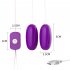Double Vibrator G Spot Vibrator USB Charging Clitoral Massager Nipple Vibrator Pleasure Stimulator Sex Toy For Adult Couples Women Purple