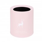 Double layer Waste Bins Trash Can Office Living Room Kitchen Trash Bin Pink
