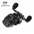 Double line Cup Fishing Reel Right  Left Hand Wheel Long distance Throwing Dripping Wheel GS black and green models  left hand wheel  two wire cups