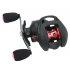 Double line Cup Fishing Reel Right  Left Hand Wheel Long distance Throwing Dripping Wheel GS black red  left hand wheel  two wire cups