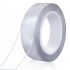 Double sided  Adhesive Nano suction Film Non marking Magic Tape Waterproof High temperature Thickness 1mm width 3cm length 1m
