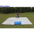 Double sided Foldable Waterproof Aluminum Film Pad Portable Small Picnic Outdoor Camping Beach Mat Silver Double sided 300 300 0 2cm cloth bag