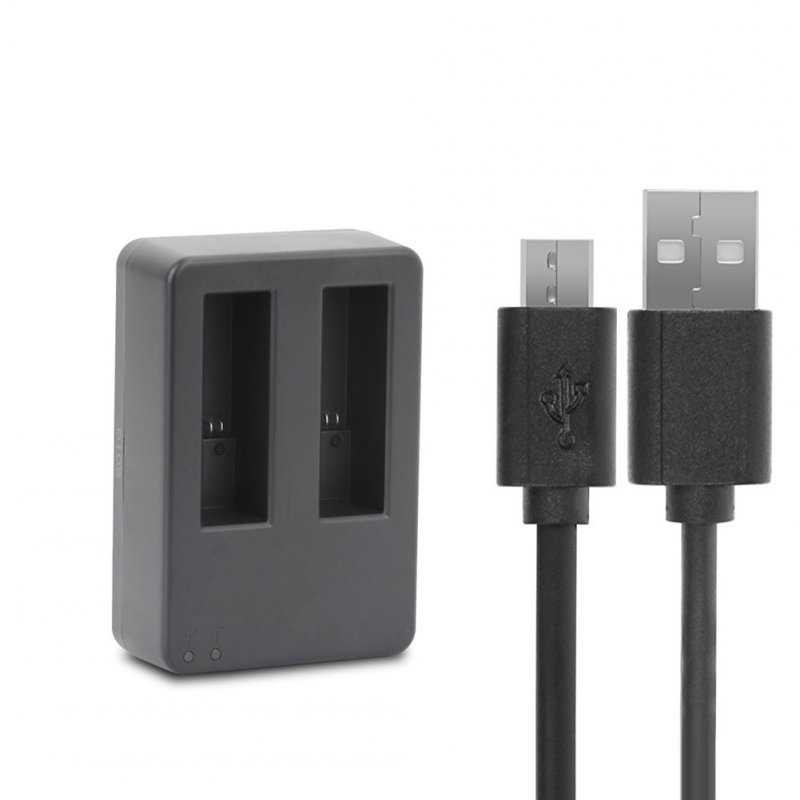 Double-slot Battery Charger for GoPro fusion